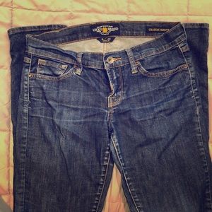 Lucky Brand “Charlie Skinny” jeans. Size 6/28